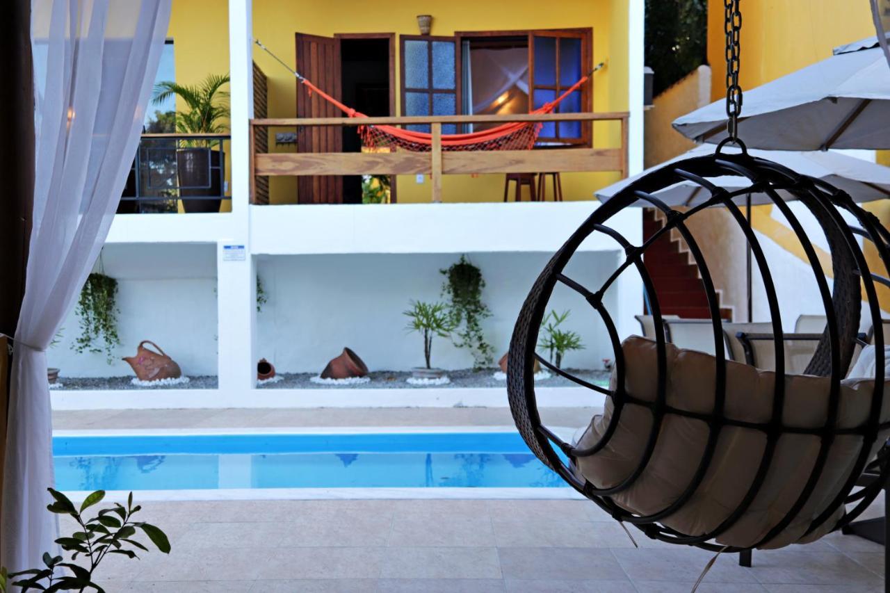 Pousada Arraial Colonial, Localizada No Centrinho E De Facil Acesso A Praia E A Rua Mucuge Porto Seguro Luaran gambar