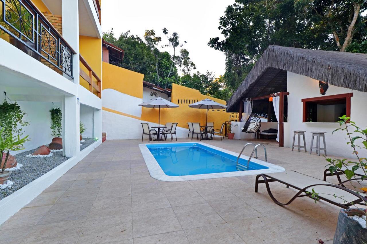 Pousada Arraial Colonial, Localizada No Centrinho E De Facil Acesso A Praia E A Rua Mucuge Porto Seguro Luaran gambar
